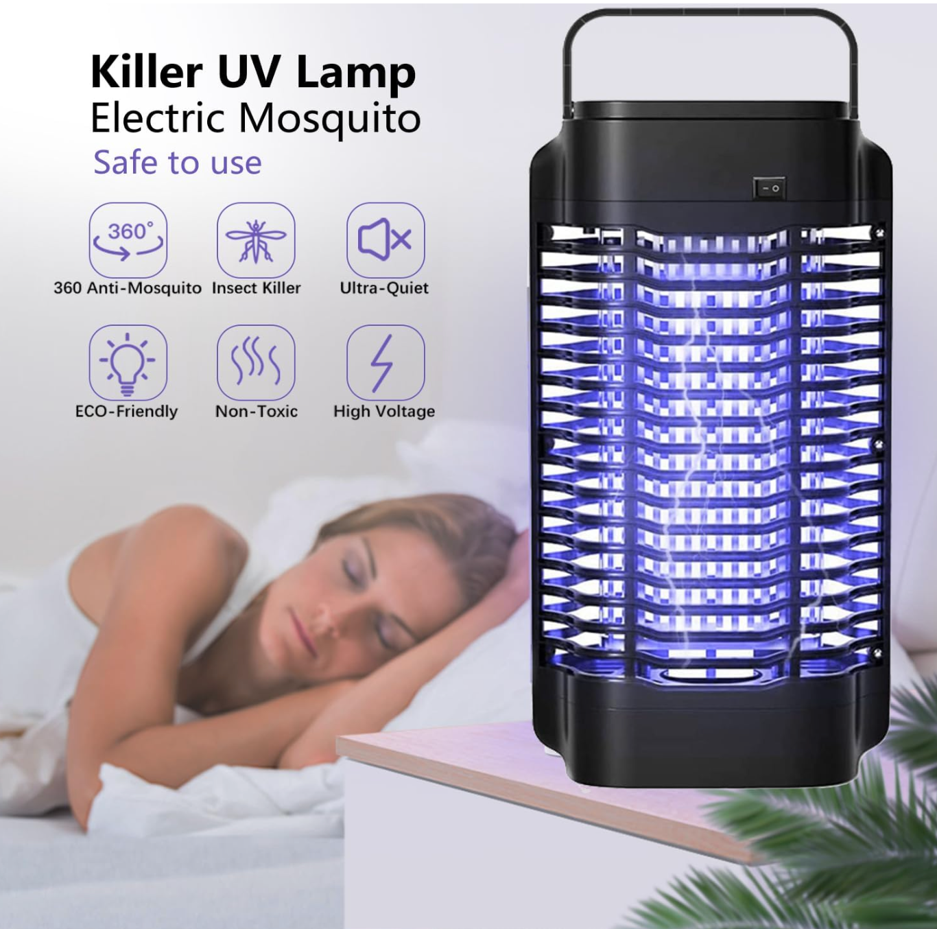 Bug Zapper, 4200V Insect Pest Fly Killer